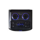 Bafle Bocina STF Power Block: 12" pulgadas, Ruedas, Karaoke, 120W, función TWS, audio inalámbrico