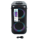 Bocina Inalámbrica Portátil STF Allure: 5"x2 pulgadas, Luz LED RGB, Negro