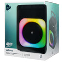 Bocina Inalámbrica Portátil STF Allure: 8" pulgadas, Luz LED RGB