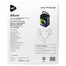 Bocina Inalámbrica Portátil STF Allure: 8" pulgadas, Luz LED RGB