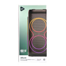 Bocina Inalámbrica Portátil STF Allure: 8"x2 pulgadas, Luz LED RGB