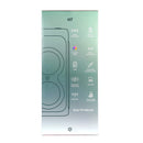 Bocina Inalámbrica Portátil STF Allure: 8"x2 pulgadas, Luz LED RGB