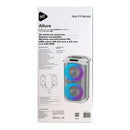 Bocina Inalámbrica Portátil STF Allure: 5"x2 pulgadas, Luz LED RGB, Blanca