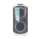 Bocina Inalámbrica Portátil STF Allure: 5"x2 pulgadas, Luz LED RGB, Blanca