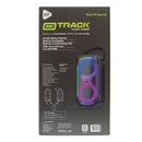 Bocina Inalámbrica TWS STF G Track Ultra Tower Portátil: 5"x2 con luz LED RGB, Gris