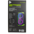 Bocina Inalámbrica TWS STF G Track Ultra Tower Portátil: 5"x2 con luz LED RGB, Amarillo