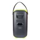 Bocina Inalámbrica TWS STF G Track Ultra Tower Portátil: 5"x2 con luz LED RGB, Amarillo