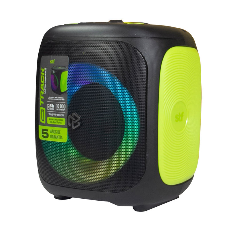 Bocina Inalámbrica portátil G Track Ultra Portable: 4" con luz LED RGB