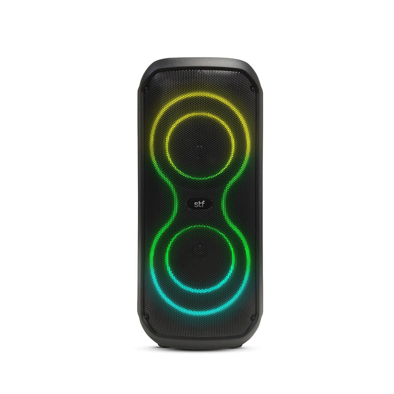 Bocina Inalámbrica Portátil STF Encode: 2x4", luz LED RGB