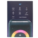 Bocina Inalámbrica Portátil Encode Block 6.5" con aro LED RGB