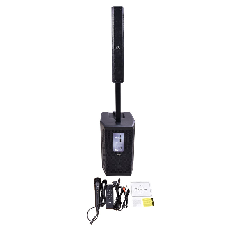 Sistema Audio Lineal Profesional Xonorum Evo 1 STF | Potencia 500W, Audiencia 50 personas
