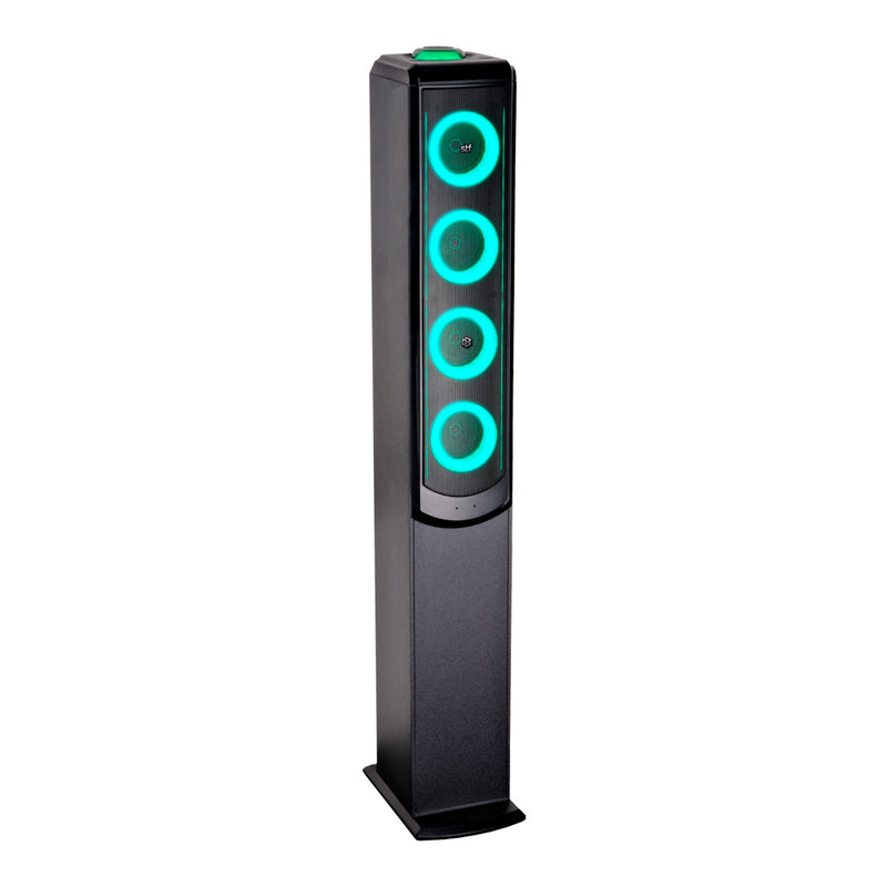 Torre de Sonido Inalámbrica Home audio STF: 50W con Woofer 5” y Luz LED RGB