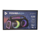 Bocina Portatil Power Block: 6.5x2 STF 60W Karaoke 6hrs uso Función Tws