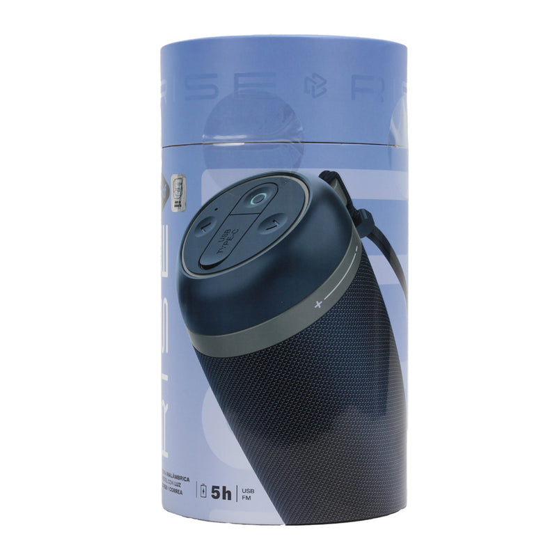Bocina Inalámbrica portátil | STF Rise | 2 x 2" pulgadas 5hrs uso 10W protección IPX3 Azul