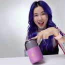 Bocina Inalámbrica portátil STF Bolt: 10hrs uso, 5W, protección IPX3, Morado