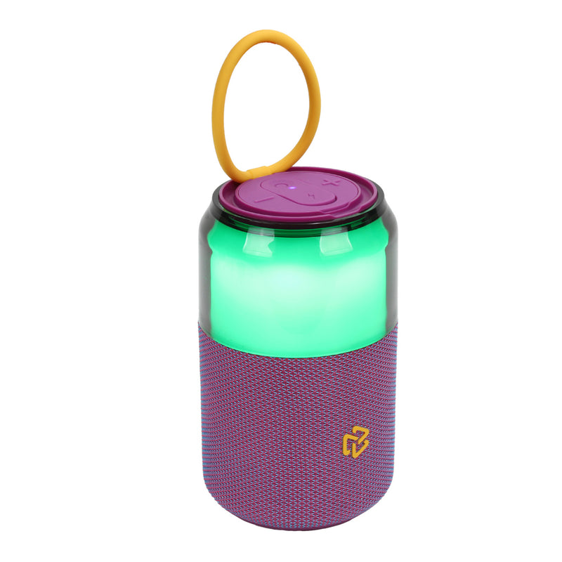 Bocina Inalámbrica portátil | STF Bolt | 10hrs uso 5W protección IPX3 Morado