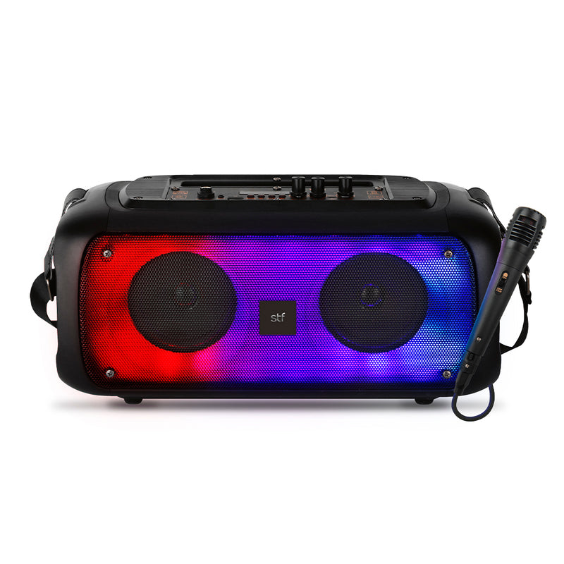 Bocina Inalámbrica portátil | STF Block Fest | 4" pulgadas 50W función TWS protección IPX5