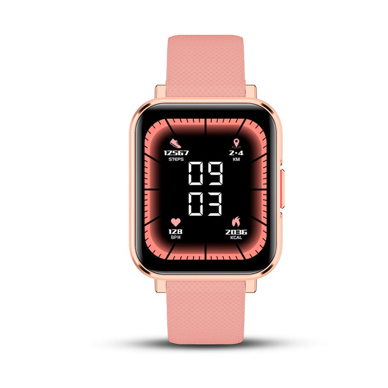 Smartwatch reloj inteligente | STF Kronos Optimum | 1.85", IP67 Rosa