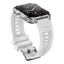 Smartwatch STF Kronos Insignia TFT 2.01", Llamadas, IP65 blanco