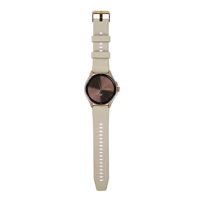 Smartwatch STF Kronos Oblivion AMOLED 1.43", Llamadas, IP68 beige
