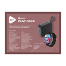 Kronos Play Pack STF: Smartwatch 2" + Bocina portátil Negro