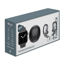 Kronos Tune Pack STF: Smartwatch 2" + Audífonos OWS Inalámbricos, Negro