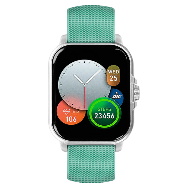 Smartwatch reloj inteligente STF Kronos Trek Square: Pantalla 2", resistencia IP67