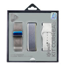 Kit Correas Smartwatch STF Kronos: textil, silicon y metálica 22mm