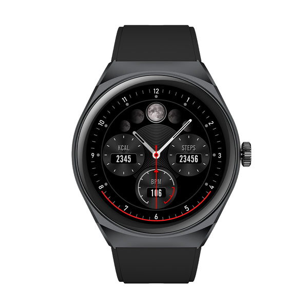 Smartwatch reloj inteligente | STF Kronos Trek | Resistencia al agua IP67 Negro