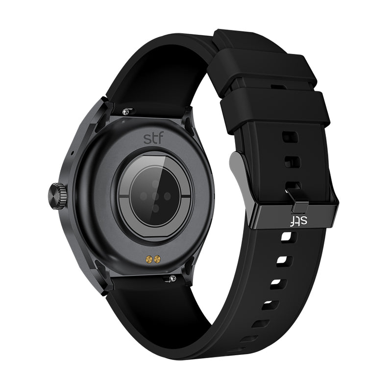 Smartwatch reloj inteligente | STF Kronos Trek | Resistencia al agua IP67 Negro