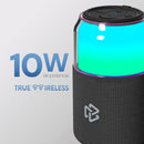 Bocina Inalámbrica portátil STF Bolt: 10hrs uso, 5W, protección IPX3, Negro