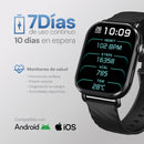 Smartwatch STF Kronos AI CHAT AMOLED 2.04", Chat GPT, IP67