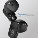 Audífonos inalámbricos TWS Essential STF: 6hrs uso, protección IPX4, extra ligeros, Negro