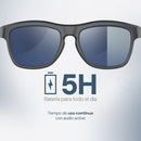Lentes de Sol con Audio Lennz Plus Audio Glasses STF 5Hrs Uso Protección UV400