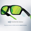 Lentes de Sol con Audio Vortx Sport Audio Glasses STF 5Hrs Uso Protección UV400