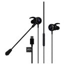Audifonos Alambricos In Ear Gaming STF con Luz LED USB-C Microfono Cable 120cm