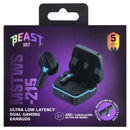 Audífonos Inalámbricos TWS Gaming MSTWS-215 Negro | Doble Conexión, Sonido HD y Baja Latencia