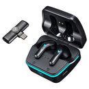 Audífonos Inalámbricos TWS Gaming MSTWS-215 Negro | Doble Conexión, Sonido HD y Baja Latencia