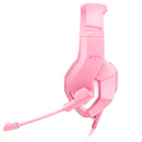 Audífonos alámbricos Gamer On-ear STF Beast Muspell Tournament: Hi-Fi, 3.5 mm, Rosa