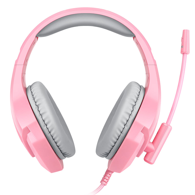 Audífonos Gamer On-ear | STF Beast Muspell Tournament | Hi-Fi gaming para computadora Rosa