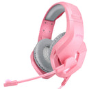 Kit Gaming Rosa con Mochila Slay para Laptop 14" Audífonos Muspell In Ear y On Ear