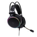 Audífonos Gamer Híbridos On ear STF Beast MSA-010: Triple conexión, Videojuegos, Micrófono ajustable, Luz, Sonido 7.1 Digital