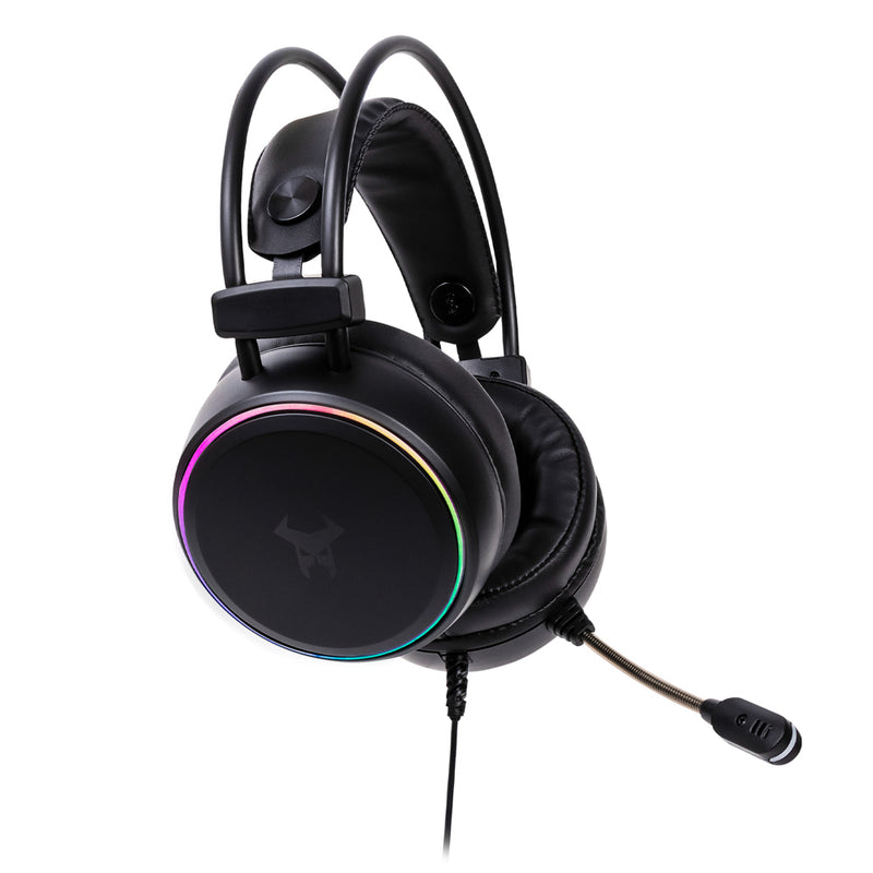 Audífonos Gamer Alámbricos On ear | STF Beast MSA-010 | Videojuegos Microfono ajustable Luz Sonido 7.1 Digital