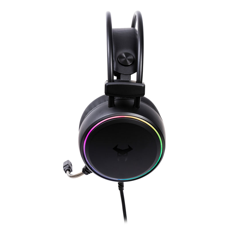 Audífonos Gamer Alámbricos On ear | STF Beast MSA-010 | Videojuegos Microfono ajustable Luz Sonido 7.1 Digital