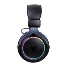 Audífonos Gamer Inalámbricos On ear STF Beast MSI-105: Videojuegos, Micrófono removible, 12 hrs uso, Low Latency, Luz RGB