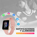 Smartwatch reloj inteligente | STF Kronos Optimum | 1.85", IP67 Rosa