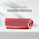 Bocina Portátil Cleer Scene: inalambrica, Resistencia IPX7, 12h Batería, Audio Potente rojo