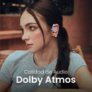 Audifonos Cleer ARC 3 Open-Ear: Sonido Hi-Res, Dolby Atmos, 50h Batería, IPX7 rosa