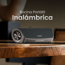 Bocina Portátil Cleer Scene: inalambrica, Resistencia IPX7, 12h Batería, Audio Potente gris