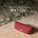 Bocina Portátil Cleer Scene: inalambrica, Resistencia IPX7, 12h Batería, Audio Potente rojo